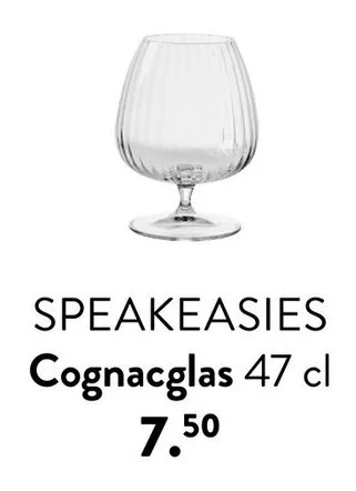 Casa SPEAKEASIES Cognacglas 47 cl aanbieding