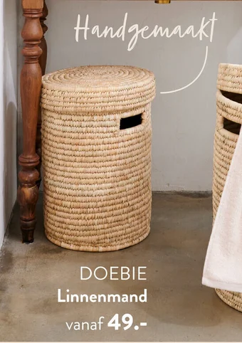 Casa DOEBIE Linnenmand aanbieding