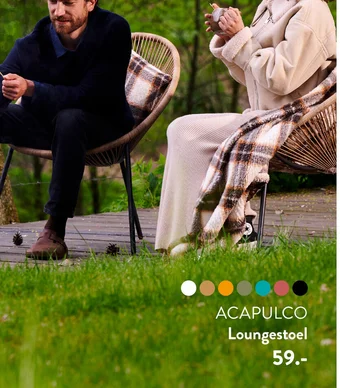 Casa ACAPULCO Loungestoel aanbieding