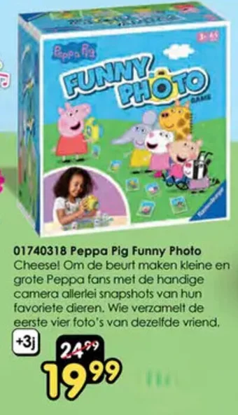 ToyChamp 01740318 Peppa Pig Funny Photo aanbieding