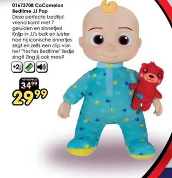 ToyChamp 01673708 CoComelon Bedtime JJ Pop aanbieding