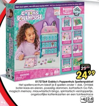 ToyChamp 01727364 Gabby's Poppenhuis Spellenpakket aanbieding