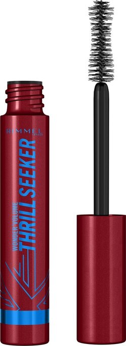 Bol.com Rimmel london wonder'volume thrill seeker waterproof mascara - 001 - black, 8 ml aanbieding