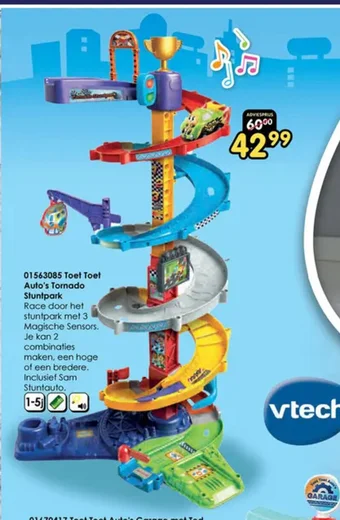 ToyChamp Toet Toet Auto's Tornado Stuntpark aanbieding