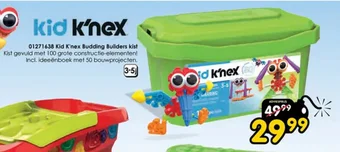 ToyChamp Kid K'nex Budding Builders kist aanbieding