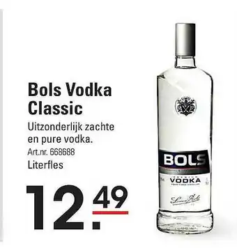 Sligro Bols Vodka Classic aanbieding
