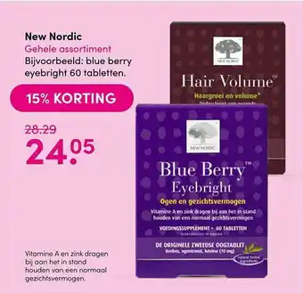 Drogisterij Visser New Nordic 15% Korting aanbieding