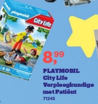 Bol.com PLAYMOBIL City Life Verpleegkundige met Patiënt aanbieding