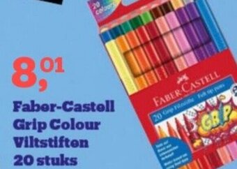 Bol.com Faber-Castell Grip Colour Viltstiften 20 stuks aanbieding