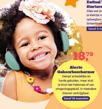 Bol.com Alecto Gehoorbeschermer aanbieding
