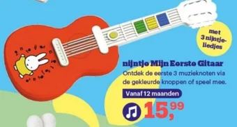 Bol.com nijntje Mijn Eerste Gitaar aanbieding
