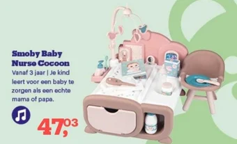 Bol.com Smoby Baby Nurse Cocoon aanbieding