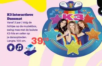 Bol.com K3 Interactieve Dansmat aanbieding
