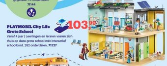 Bol.com PLAYMOBIL City Life Grote School aanbieding