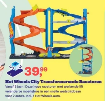 Bol.com Hot Wheels City Transformerende Racetoren aanbieding