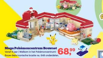 Bol.com Mega Pokémoncentrum Bouwset aanbieding