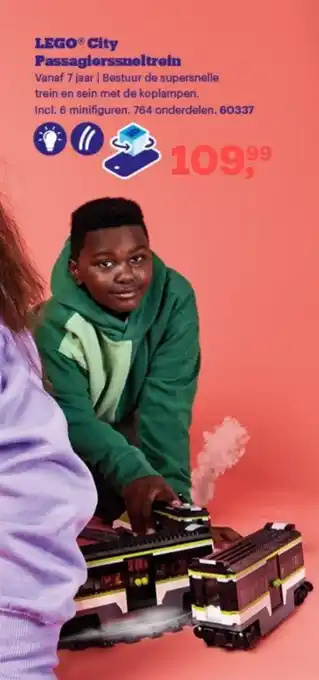 Bol.com LEGO City Passagierssneltrein aanbieding