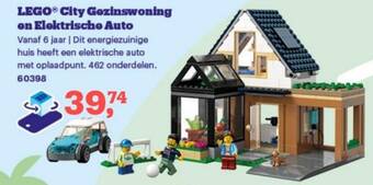 Bol.com LEGO City Gezinswoning on Elektrische Auto aanbieding