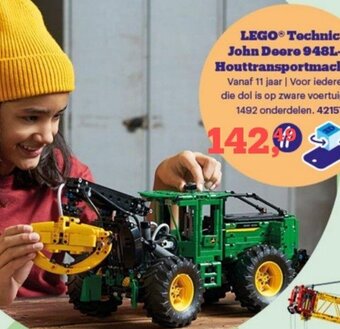Bol.com LEGO Technic John Deere 948L-II Houttransportmachine aanbieding
