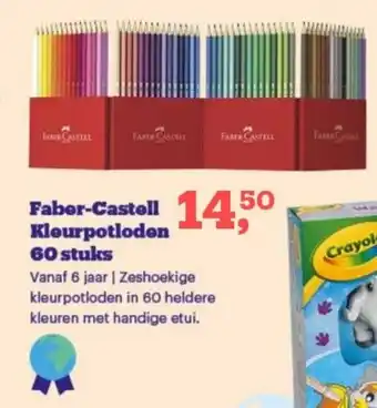 Bol.com Faber-Castell Kleurpotloden 60 stuks aanbieding