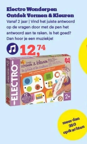 Bol.com Electro Wonderpen Ontdek Vormen & Kleuren aanbieding