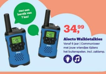Bol.com Alecto Walkiotalkies aanbieding