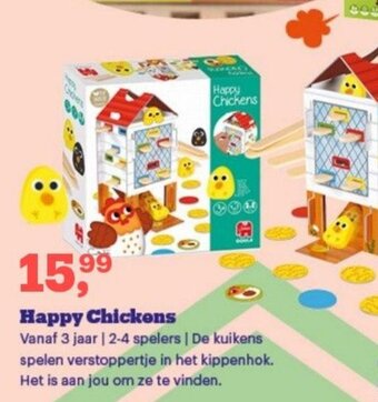 Bol.com Happy Chickens aanbieding