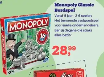 Bol.com Monopoly Classic Bordspel aanbieding