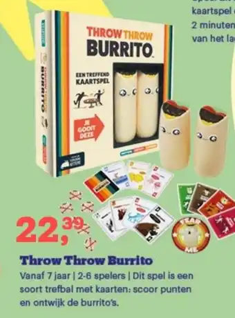 Bol.com Throw Throw Burrito aanbieding