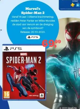 Bol.com Marvel's Spider-Man 2 aanbieding