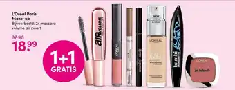 Drogisterij Visser L'Oréal Paris Make-Up 1+1 Gratis aanbieding