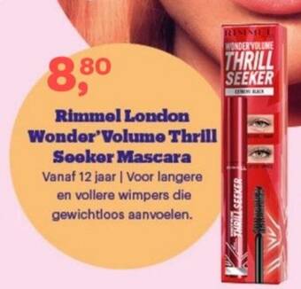 Bol.com Rimmel London Wonder'Volume Thrill Seeker Mascara aanbieding