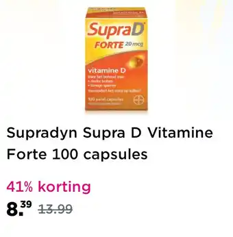 Plein.nl Supradyn Supra D Vitamine Forte 100 aanbieding