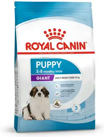 Intratuin Royal canin hondenvoer giant puppy 3,5 kg aanbieding