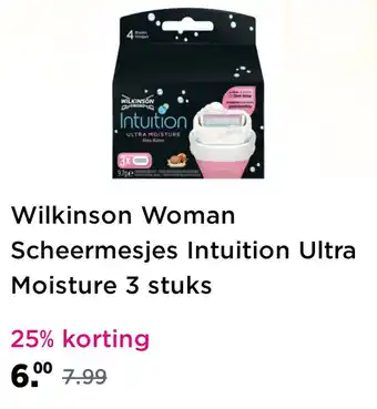 Plein.nl Wilkinson Woman Scheermesjes aanbieding