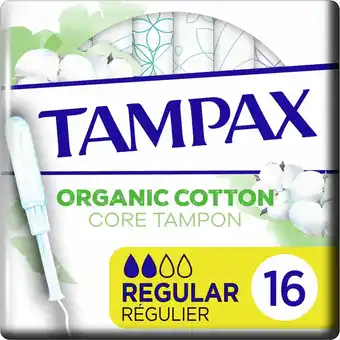 Bol.com Tampax tampons organic cotton regular 16 stuks aanbieding