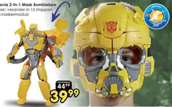 ToyChamp 01715415 Transformers Movie 2-In-1 Mask Bumblebee aanbieding