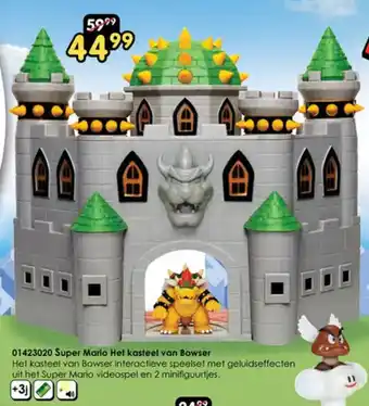 ToyChamp 01423020 Super Mario Het kasteel van Bowser aanbieding