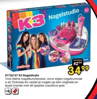 ToyChamp 01736137 K3 Nagelstudio aanbieding