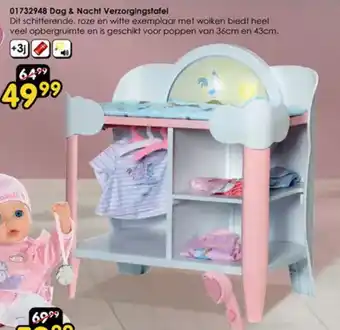 ToyChamp 01732948 Dag & Nacht Verzorgingstafel aanbieding