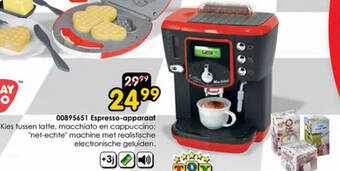 ToyChamp 00895651 Espresso-apparaat aanbieding
