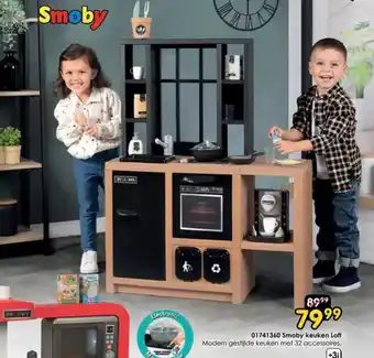 ToyChamp 01741360 Smoby keuken Loft aanbieding