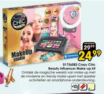 ToyChamp 01736083 Crazy Chic Beauty Influencer Make-up kit aanbieding