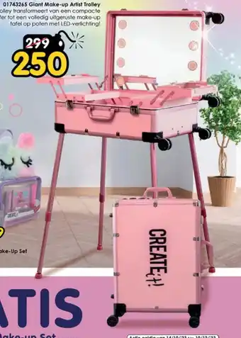 ToyChamp 01743265 Giant Make-up Artist Trolley aanbieding