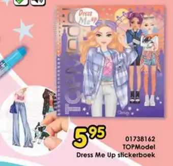 ToyChamp 01738162 TOPModel Dress Me Up stickerboek aanbieding