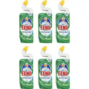 Albert Heijn Wc eend action gel 6-pack aanbieding