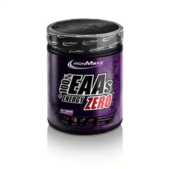 Bodylab 100% eaas + energy zero - 550g - wild berries aanbieding