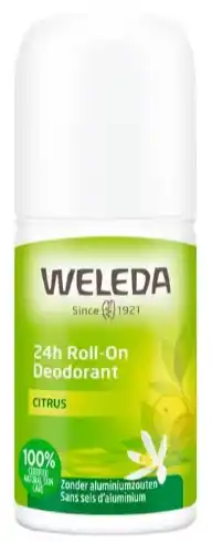 De Online Drogist Weleda citrus 24h roll-on deodorant 50ml aanbieding