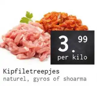 Naanhof Kipfiletreepjes Naturel, Gyros Of Shoarma aanbieding