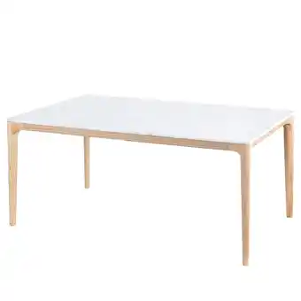 Home24 Eettafel funchal met marmeren tafelblad aanbieding